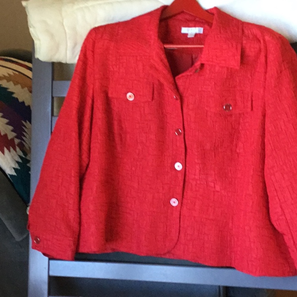 Spring Weight Red Jacket - image 1